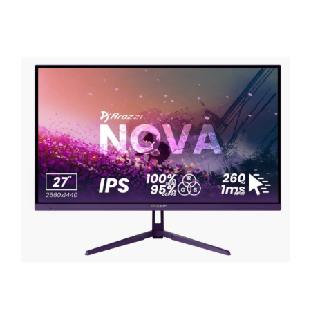 Arozzi | Nova | 27 " | IPS | QHD | 16:9 | 180 Hz | 1 ms | 2560 x 1440 pixels | 350 cd