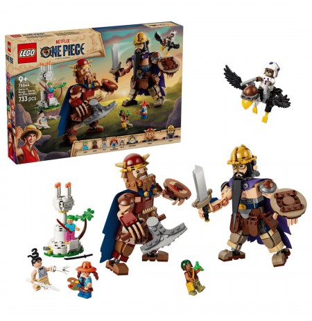 LEGO ONE PIECE 75644 Dorry vs Brogy - Giants of Little Garden