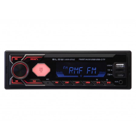 Radio BLOW AVH-8960 RDS MP3/USB/micro SD/BLUETOOTH + USB-C