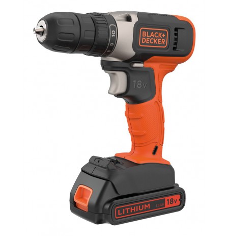 Drill-driver 18V 1-speed, 1x1.5Ah, charger 400mA