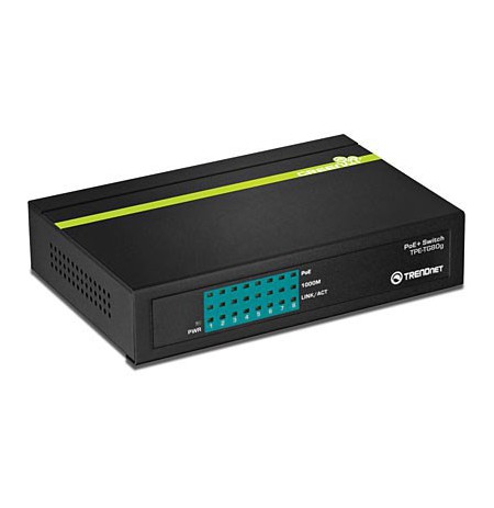 TRENDnet 8-Port Gigabit PoE+ Switch 123W