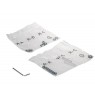 Mount wall for TV Maclean MC-715 (Fixed - 27", max. 25kg)
