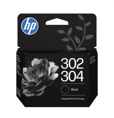 HP 302/304 (B7RT7AE) Rašalinė kasetė, Juoda