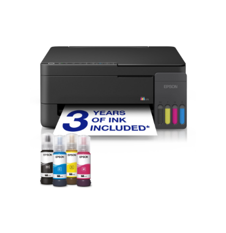 Epson EcoTank | L3350 | Inkjet | Colour | Multifuction Printer | A4 | Wi-Fi | Black
