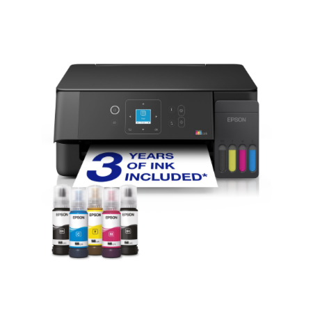 Epson EcoTank | L3360 | Inkjet | Colour | Multifuction Printer | A4 | Wi-Fi | Black
