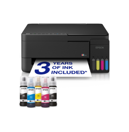 Epson EcoTank | L3352 | Inkjet | Colour | Multifuction Printer | A4 | Wi-Fi | Black