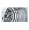 Bosch Dryer Machine | WQG2420PSN | Energy efficiency class A++ | Front loading | 9 kg | Heat pump | LED | Depth 61.3 cm | White