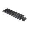 Gembird KBS-WPS-02 | Keyboard and Mouse Set | Wireless | US | Bluetooth | Black