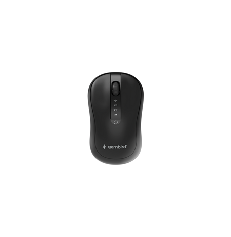 Gembird Dual-mode mouse | MUSW2-4B-01 | Wireless | 2.4G, Bluetooth | Black