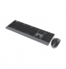Gembird KBS-WPS-02-CYRL | Keyboard and Mouse Set | Wireless | Cyrillic | Bluetooth | Black