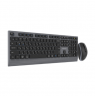 Gembird KBS-WPS-02-CYRL | Keyboard and Mouse Set | Wireless | Cyrillic | Bluetooth | Black