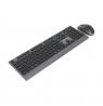 Gembird KBS-WPS-02-CYRL | Keyboard and Mouse Set | Wireless | Cyrillic | Bluetooth | Black
