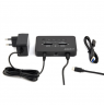 Gembird Desktop dual drive USB Type-C M.2 NVME (and SATA) SSD docking station, Black | DD2-U3M2