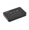 Gembird Desktop dual drive USB Type-C M.2 NVME (and SATA) SSD docking station, Black | DD2-U3M2