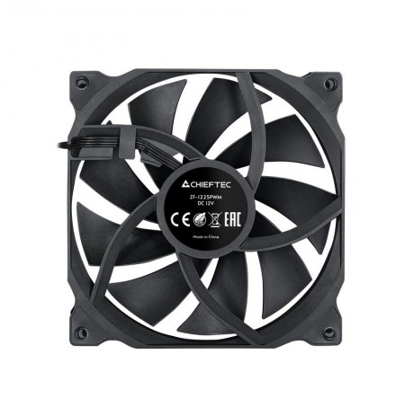 Chieftec ZF-1225PWM computer cooling system Computer case Fan 12 cm Black 1 pc(s)
