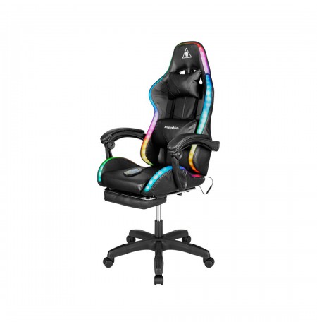 Gaming chair Kruger and Matz GX-150 Black LED 7-point massage