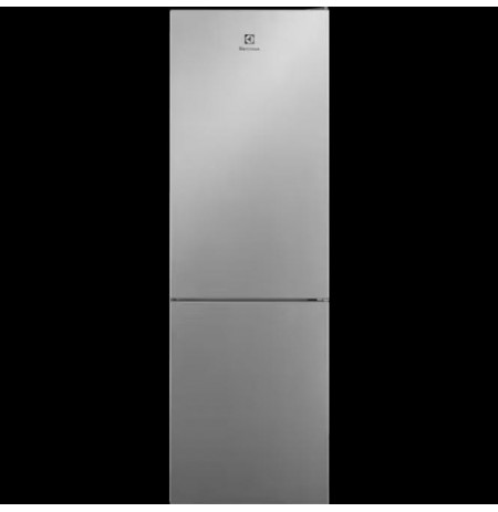 186 cm aukščio  ner plieno spalvos No Frost šaldytuvas su šaldikliu Electrolux LNT5ME32U1