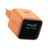 Anker Nano Charger 45W, Smart Display, Orange | 24 pin USB-C