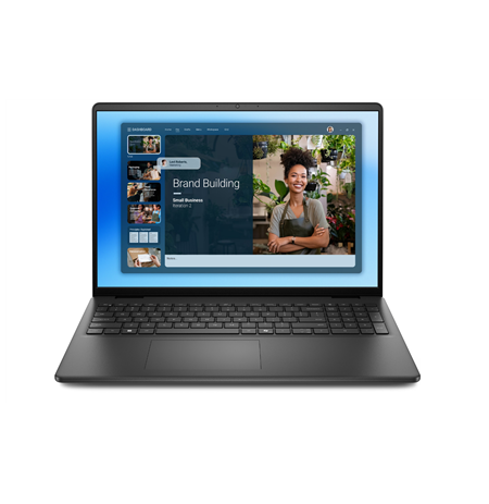 Dell 16 DC16250 | Carbon Black | 16 " | 2K | 1920 x 1200 pixels | Anti-Glare | Intel Core 5 | 120U | 8 GB | DDR5 | Solid-state d