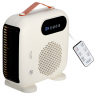 Adler LED Fan Heater with Remote Control | AD 7756 | Fan heater | 2000 W | Beige | IPX0