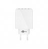 Goobay 44962 30 W USB-A Multiport Charger, White