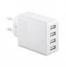 Goobay 44962 30 W USB-A Multiport Charger, White