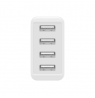 Goobay 44962 30 W USB-A Multiport Charger, White