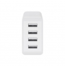 Goobay 44962 30 W USB-A Multiport Charger, White