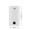 Electric water heater LIN LIFVD1SMWH 50L UNIVERSAL white