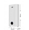Electric water heater LIN LIFVD1SMWH 50L UNIVERSAL white