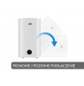 LIN LIFVD1SMWH 80L UNIVERSAL white electric water heater with WiFi