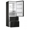 Multidoor refrigerator Haier HTW7720DNGB (black)