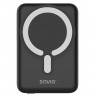 Savio POWERBANK BA-12 10000 mAh, black, magnetic