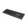 Gembird KB-MCH-06-CYRL Slim wired multimedia keyboard with Type-C adapter, Cyrillic layout, black