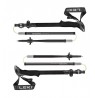 Trekking Poles LEKI SHERPA FX, 120–140 cm, black