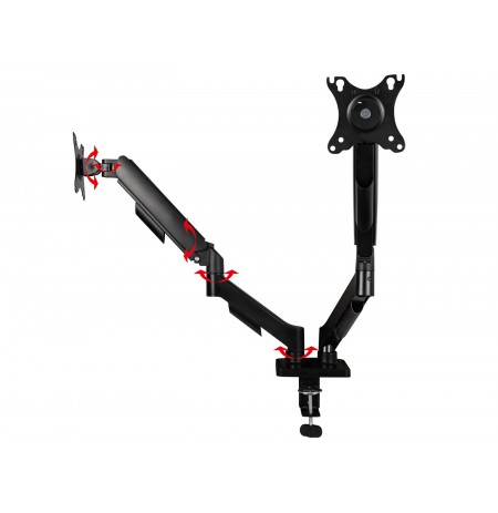 HQ LCD TV mount 17"-32" for desk with double joint