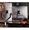 HQ LCD TV mount 17"-32" for desk with double joint
