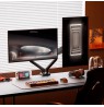 HQ LCD TV mount 17"-32" for desk with double joint