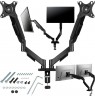 HQ LCD TV mount 17"-32" for desk with double joint