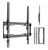 Maclean TV Mount / Bracket, max VESA 400x400, 32-75", up to 45 kg, black, tilt adjustment 0°–8°, MC-187