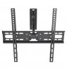 Maclean TV Mount / Bracket, max VESA 400x400, 32-55", up to 30 kg, black, tilt adjustment +2°–-10° and swivel adjustment