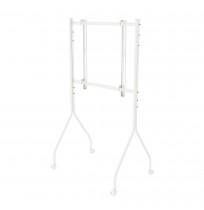 Maclean TV Stand / Cart, on wheels, 37–80", max. load 50 kg, max. VESA 600x400, white, MC-180 W