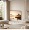 Maclean TV Stand / Cart, on wheels, 37–80", max. load 50 kg, max. VESA 600x400, white, MC-180 W