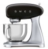 Smeg Stand Mixer Black 50's Style Aesthetic