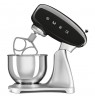 Smeg Stand Mixer Black 50's Style Aesthetic