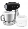 Smeg Stand Mixer Black 50's Style Aesthetic