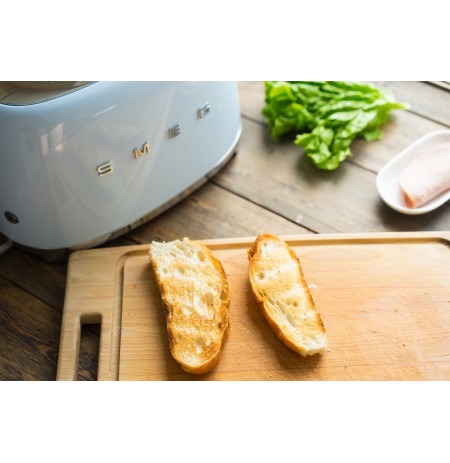 Smeg 50's Style Toaster TSF01PBEU Pastel Blue