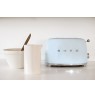 Smeg 50's Style Toaster TSF01PBEU Pastel Blue