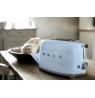 Smeg 50's Style Toaster TSF01PBEU Pastel Blue