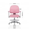 Junior 5.0 Pink swivel chair